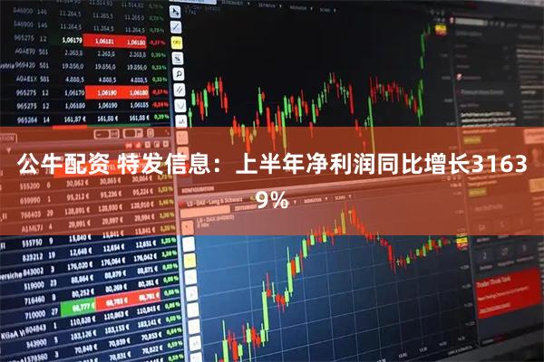 公牛配资 特发信息：上半年净利润同比增长31639%